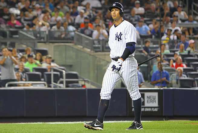Alex Rodriguez will not be seen in a Yankees uniform again until 2015, if ever.